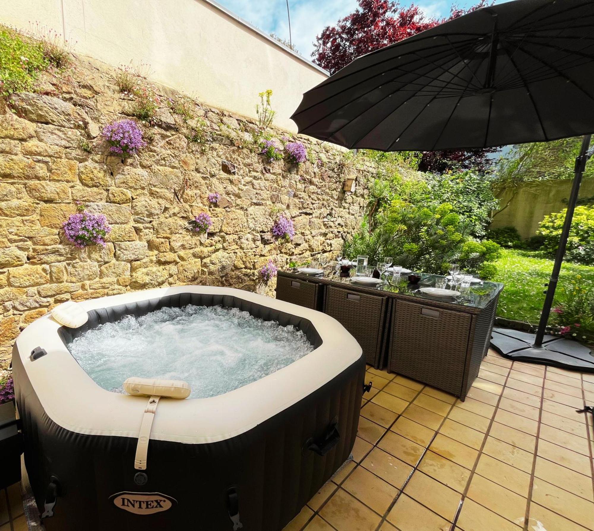 Ideal - Plage, Jardin & Jacuzzi, Proche Plage Et Thalasso - 1 A 6 Personnes סן מלו מראה חיצוני תמונה
