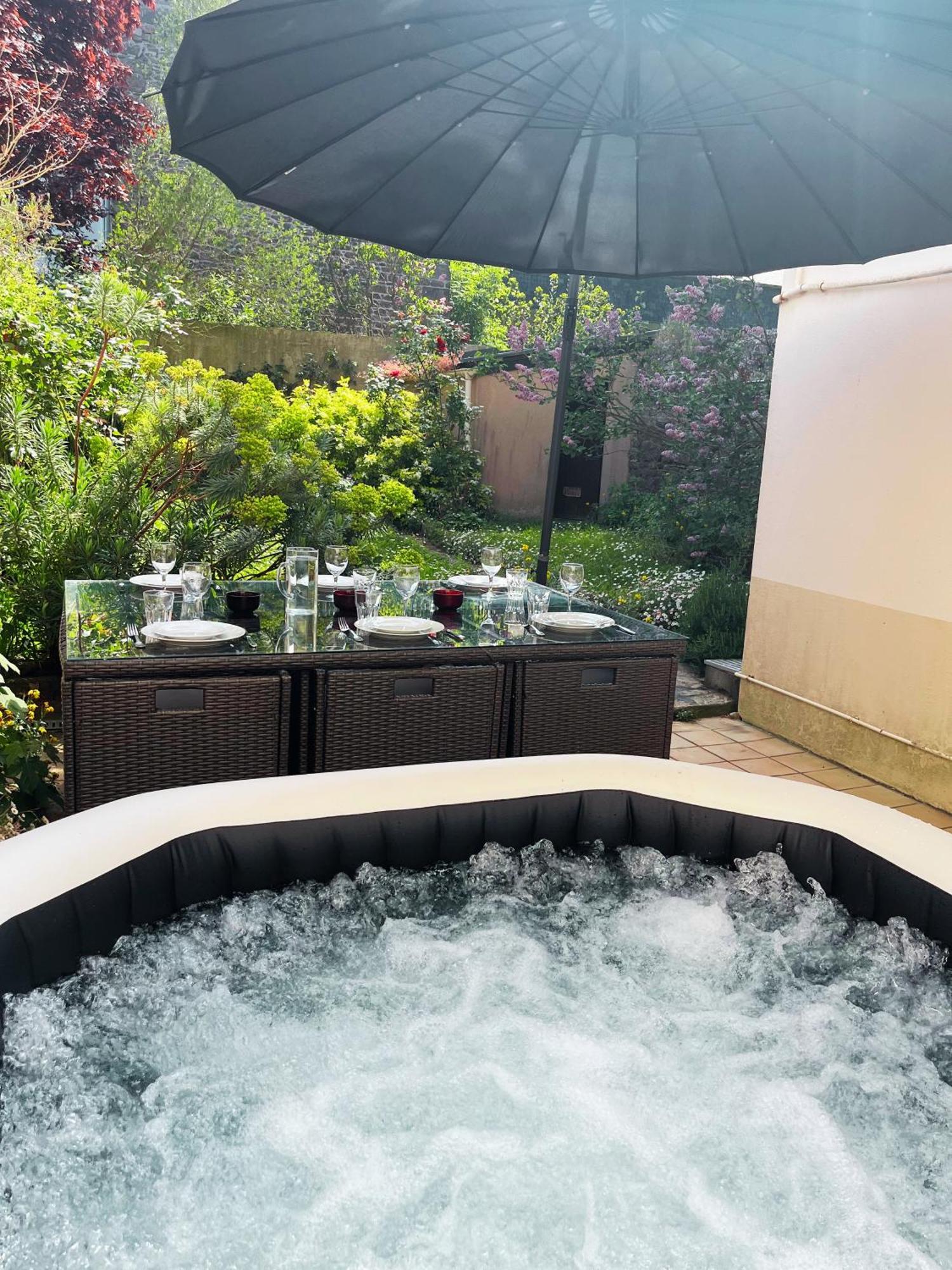 Ideal - Plage, Jardin & Jacuzzi, Proche Plage Et Thalasso - 1 A 6 Personnes סן מלו מראה חיצוני תמונה